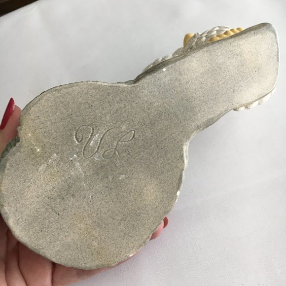 VINTAGE OWL PLANTER Ceramic Planter Collectible Plant Holder Indoor Planter Home - Picture 3 of 7